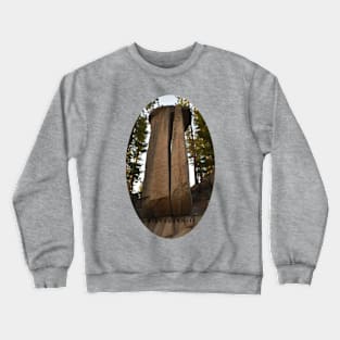 Front of Tizer Dolmen in Summer Crewneck Sweatshirt